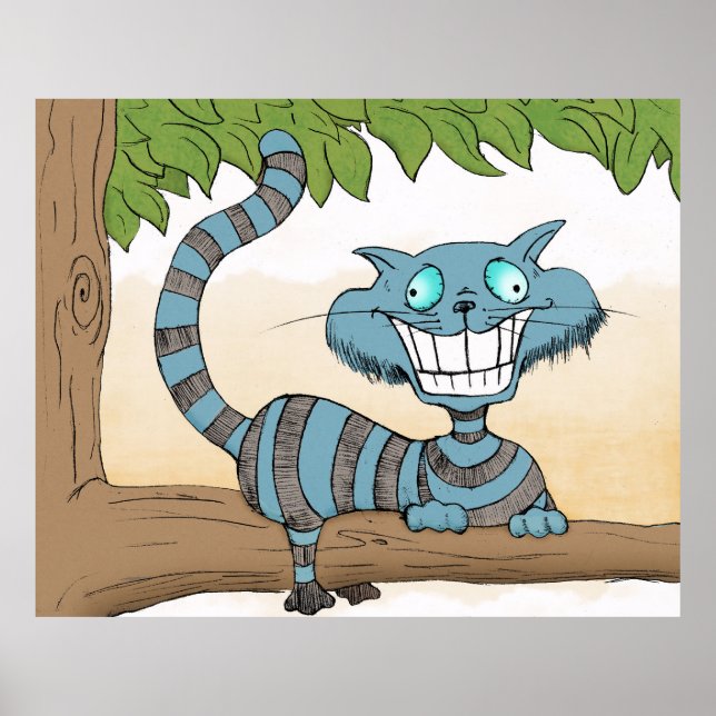 Cheshire Cat Poster (Vorne)