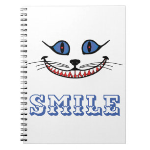 Cheshire Cat Smile Notizblock