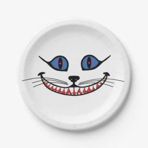 Cheshire Cat Smile Pappteller
