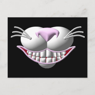 Cheshire Cat Smile Postkarte