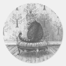 Cheshire Cat Sticker-Alice im Wunderland