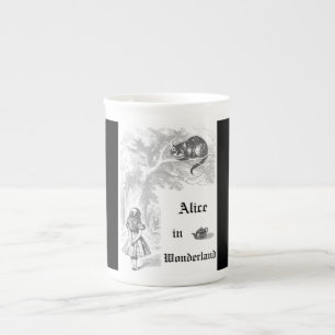 Cheshire Cat Vintage Alice im Wunderland Tee Tasse