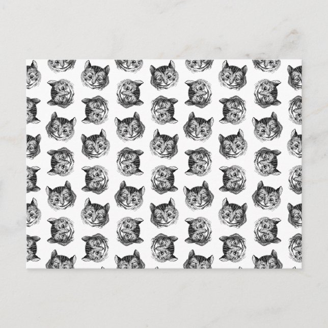 Cheshire Cat von Alice im Wunderland CUSTOM FARBE Postkarte (Vorderseite)