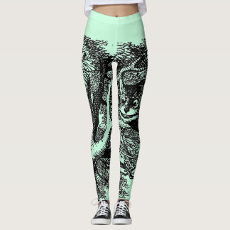 Cheshire-Grinsen-Leggings Leggings