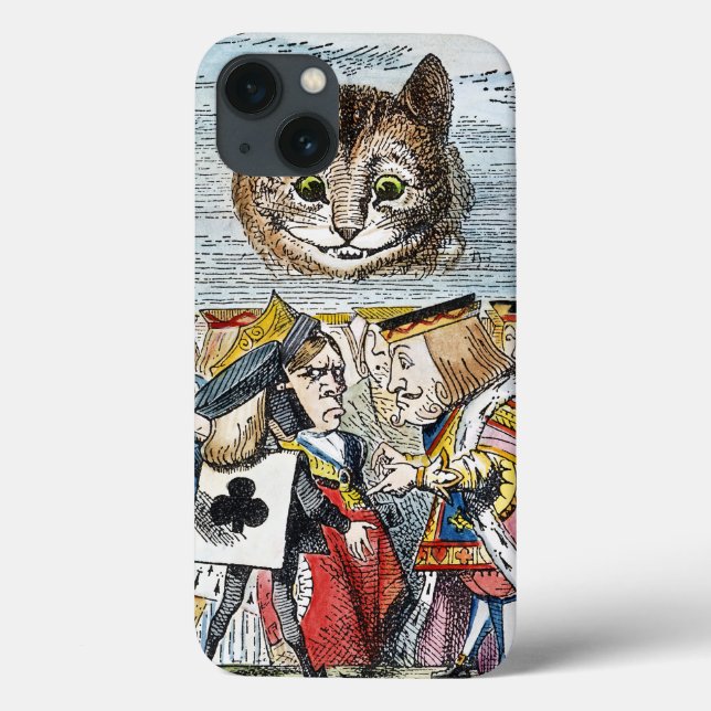Cheshire-Katze, 1865 Case-Mate iPhone Hülle (Rückseite)