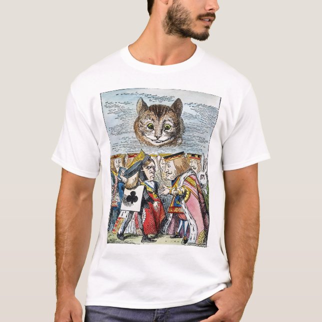 Cheshire-Katze, 1865 T-Shirt (Vorderseite)