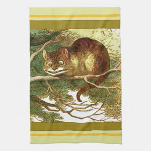 Cheshire-Katze 2 Geschirrtuch