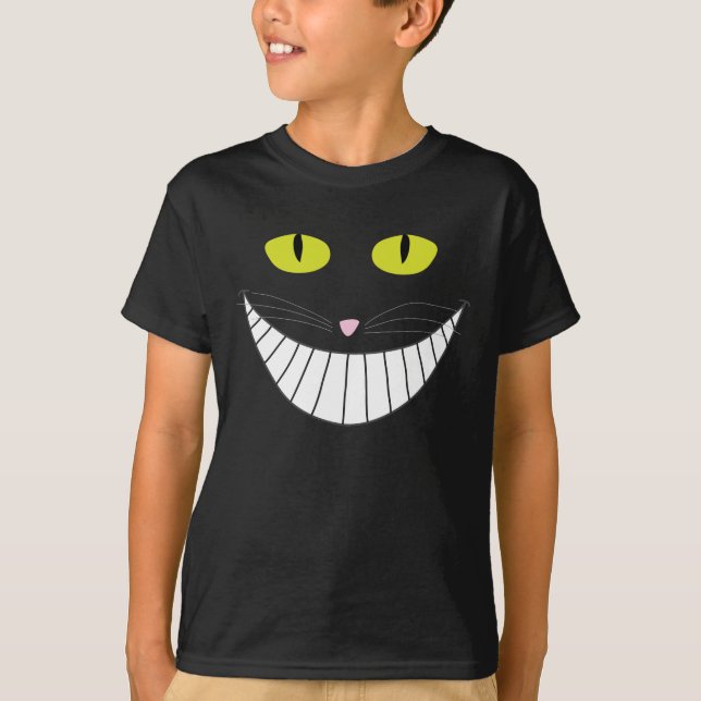 Cheshire-Katze (albern) T-Shirt (Vorderseite)