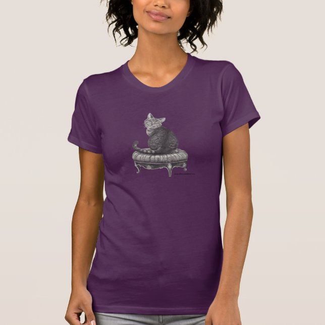 Cheshire-Katze - T - Shirt (Vorderseite)
