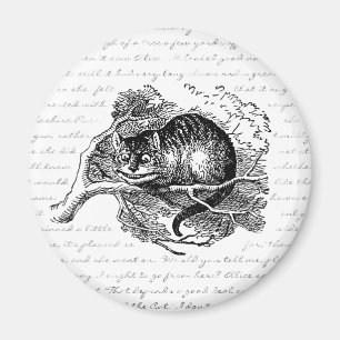 Cheshire-Katze - Wir sind alle verrückt hier Magnet