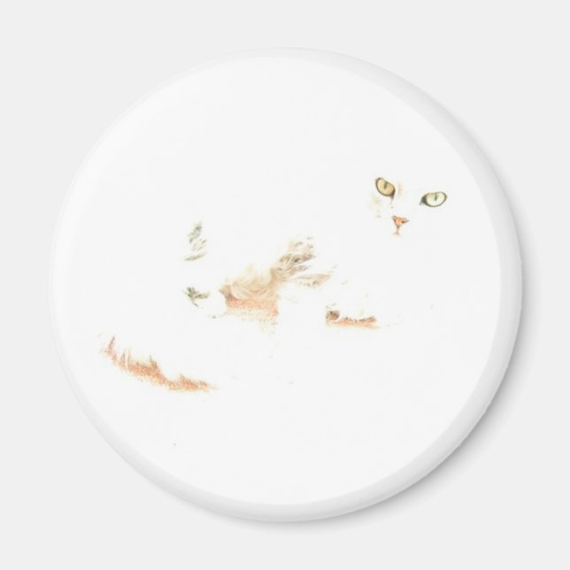 Cheshire Kitten Magnet (Vorne)