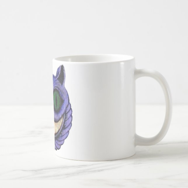 CHESHIREcat-KOPF (Entwurf 1) Tasse (Rechts)