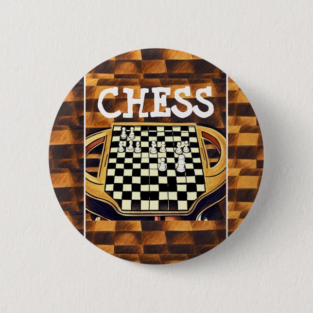CHESS BOARD STYLE BUTTON (Vorderseite)