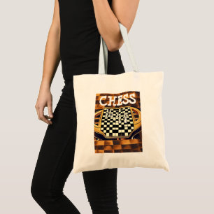 CHESS BOARD STYLE TRAGETASCHE