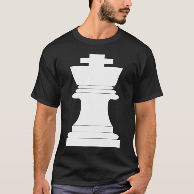Chess chess piece King carnival chess  Chess game T-Shirt (Vorderseite)