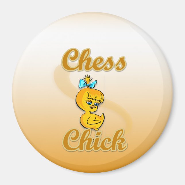 Chess Chick Magnet (Vorne)