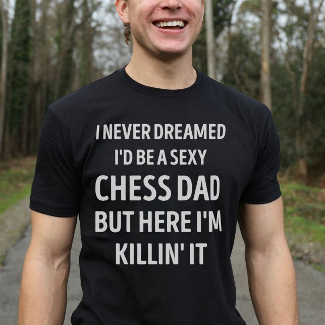 Chess Dad Funny Dad Joke T-Shirt (Von Creator hochgeladen)