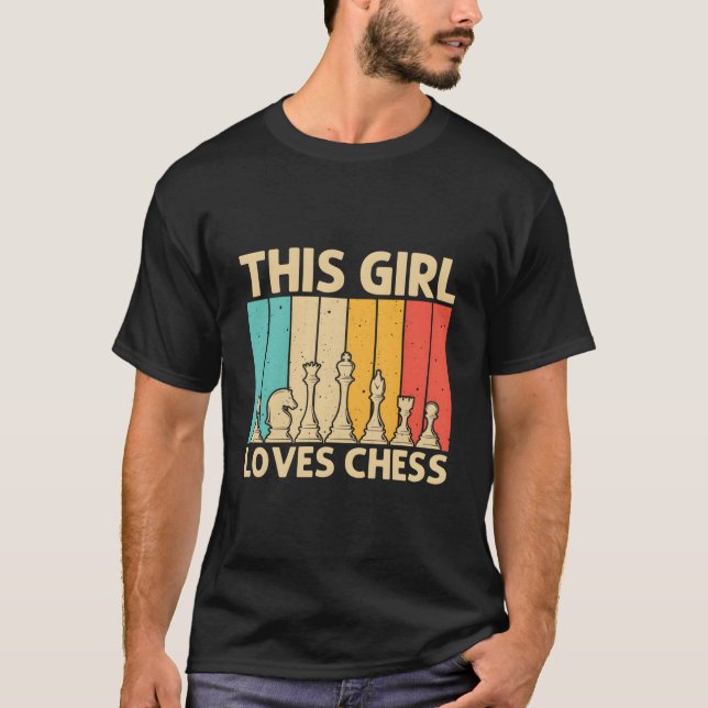 Chess For Piece Chess Player Coach Chess Club T-Shirt (Vorderseite)