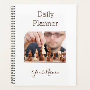 Chess Game Foto Daily Planner - HAMbWG Planer
