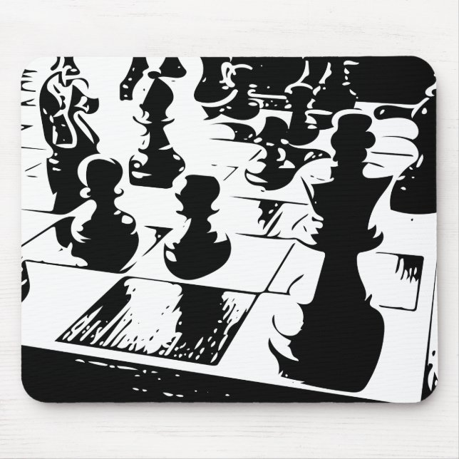 Chess Gamer Mousepad (Vorne)
