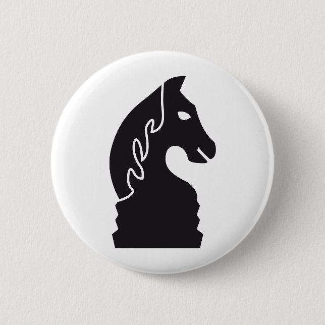 chess horse button (Vorderseite)