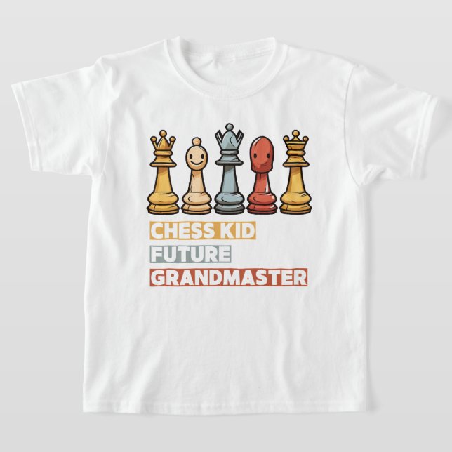 Chess Kid Future Grandmaster: Gift for Young Chess T-Shirt (Ablage )