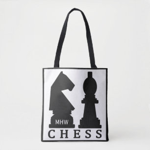 CHESS kundenspezifische Monogramm-Taschen