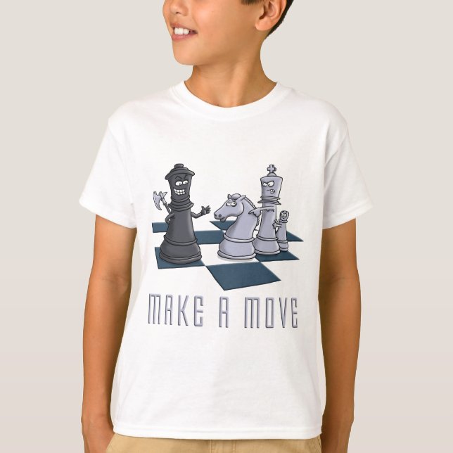 chess, make a move T-Shirt (Vorderseite)