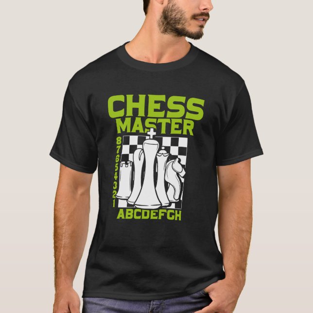 Chess Master Chess Board Pieces Checkmate Grandmas T-Shirt (Vorderseite)