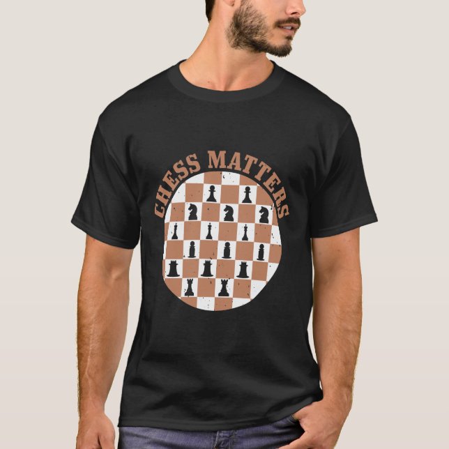 Chess Matters T-Shirt (Vorderseite)