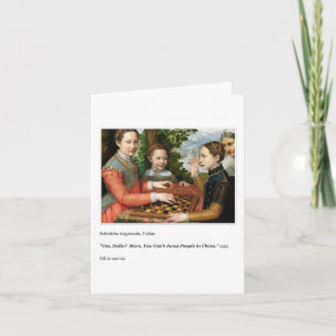 CHESS MUTTER'S DAY CARD KARTE