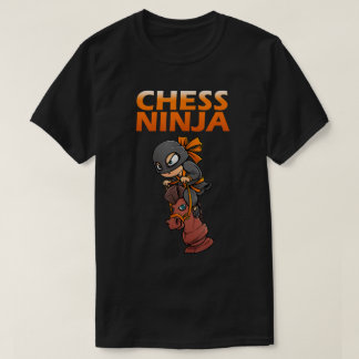 Chess Ninja | Funny Gamer and Strategy Design T-Shirt