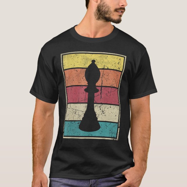 Chess Piece Bishop T-Shirt (Vorderseite)