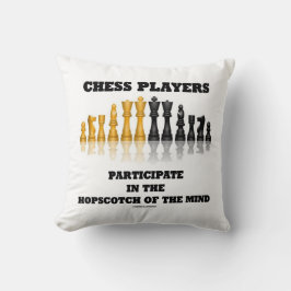 Chess Players Participate In The Hopscotch Of Mind Kissen