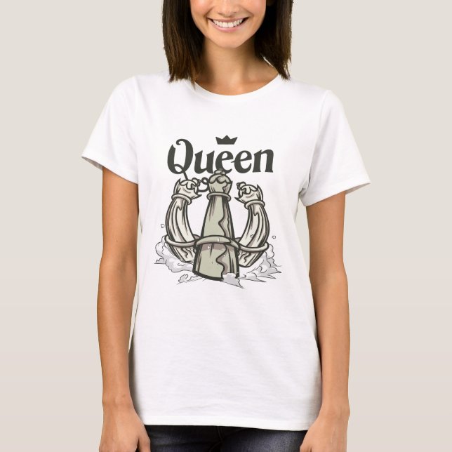 CHESS QUEEN T-Shirt (Vorderseite)