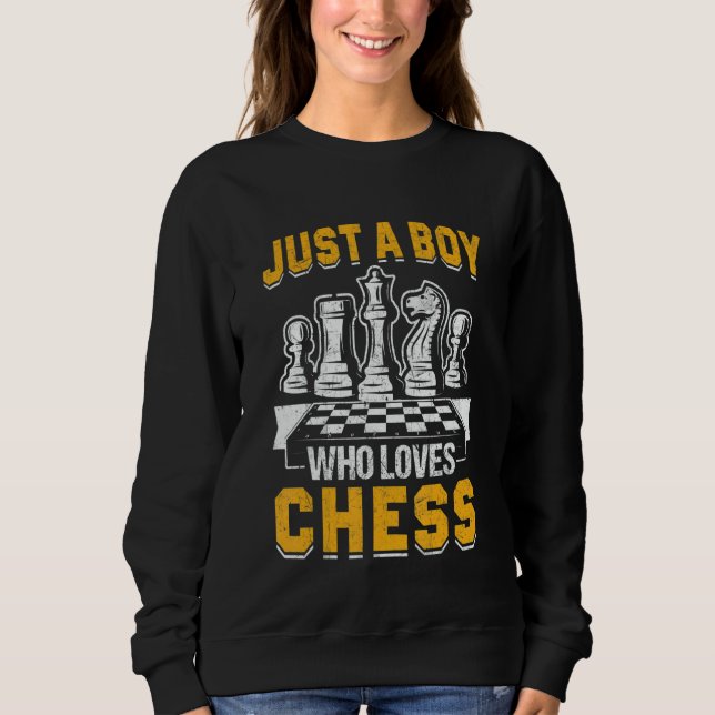 Chess  saying 1 sweatshirt (Vorderseite)