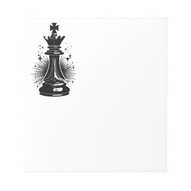 Chess-Symbol Notizblock (Vorderseite)