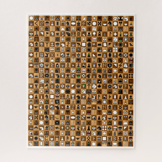 ChessCraft Rätsel Puzzle (Vertikal)