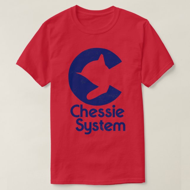 Chessie System Blue T-Shirt (Design vorne)