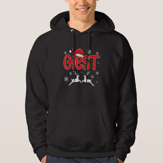 Chest Nuts Christmas   Matching Couple Chestnuts 1 Hoodie (Vorderseite)