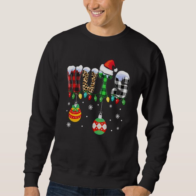 Chest Nuts Couples Christmas Chestnuts Adult Match Sweatshirt (Vorderseite)