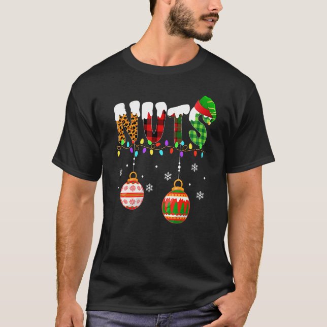 Chest Nuts Couples Christmas Chestnuts Adult Match T-Shirt (Vorderseite)