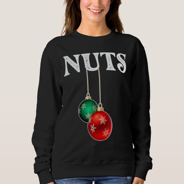 Chest Nuts  Matching Chestnuts Christmas Couples N Sweatshirt (Vorderseite)