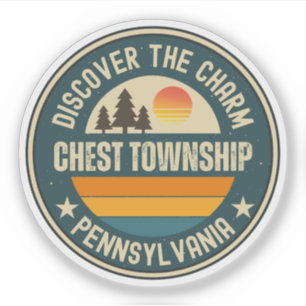 Chest Township, Pennsylvania Aufkleber