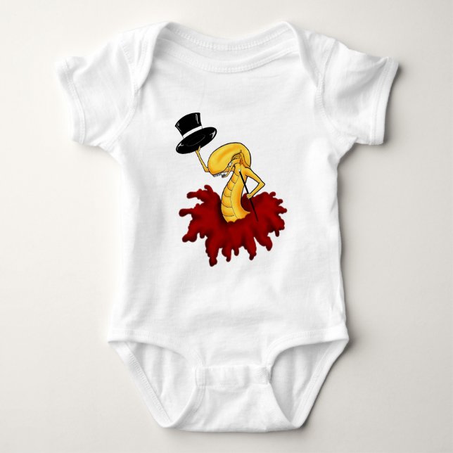 Chestburst alien baby strampler (Vorderseite)