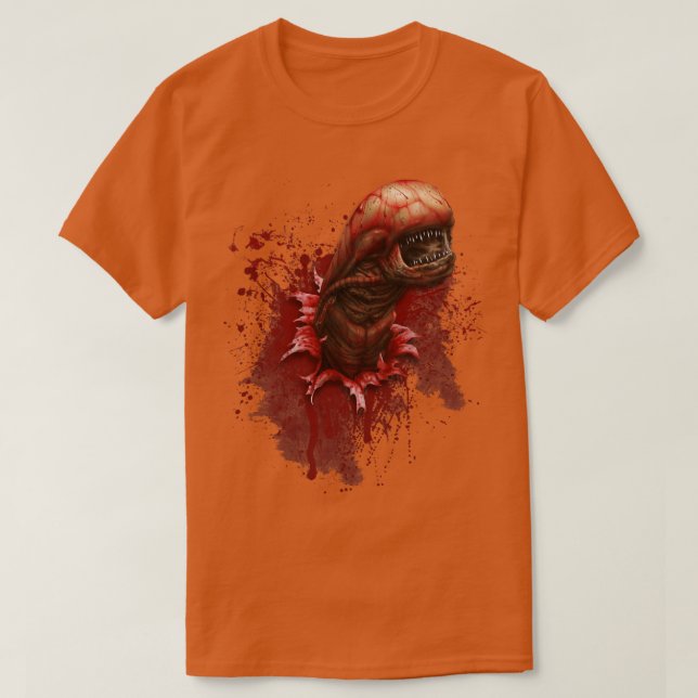 Chestburster-ALIEN T-Shirt (Design vorne)