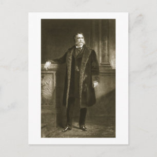 Chester A. Arthur, 21. Präsident des vereinigten Postkarte