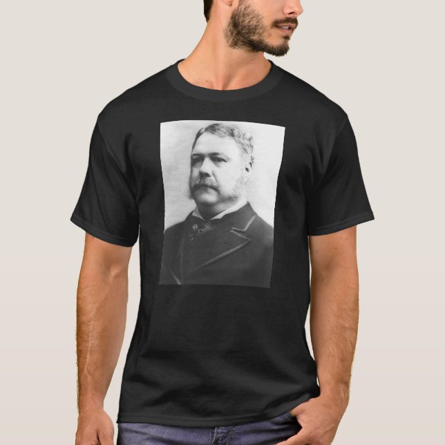 Chester A. Arthur 21. Präsident T-Shirt (Vorderseite)