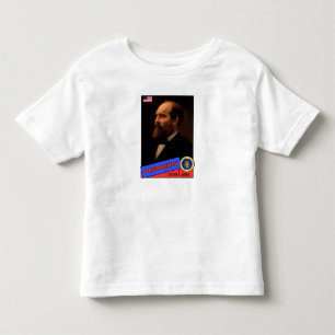 Chester A. Arthur Baseballkarte Kleinkind T-shirt