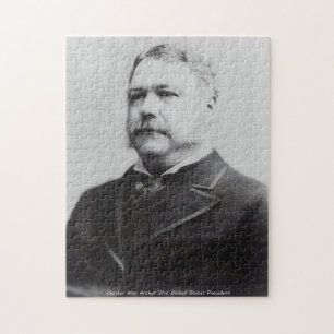 Chester Alan Arthur 21. Präsident von Amerika. Puzzle